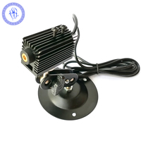 Module de Diode Laser, en forme de ligne rouge, focalisable 650nm 100mW 3-5V avec adaptateur