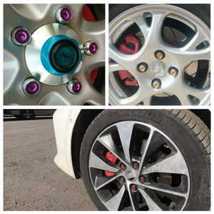 น็อตล้อเหล็ก Auso-Racing ขนาด 12x1.5 มม. 12x1.25 มม. ป้องกันการโจรกรรมสองชั้น สำหรับเปลี่ยนในรถยนต์ - Product Image 3