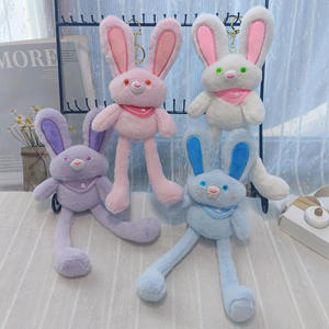 Divertente tirare simpatico coniglio regalo di compleanno novità giocattolo fidanzata coniglio peluche bambola peluche peluche peluche - Product Image 2