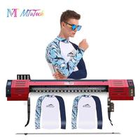 Impresora de sublimación digital con descuento con 2 cabezales I3200 para tela de poliéster