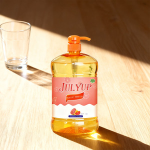 <span class=keywords><strong>Liquide</strong></span> <span class=keywords><strong>vaisselle</strong></span> écologique à base de plantes parfumé à la pêche avec des ingrédients hautement actifs pour un nettoyage en profondeur Détergent de cuisine - Product Image 1