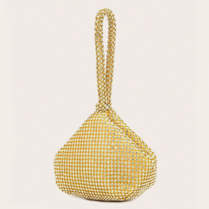 Bolso de Mano Tipo Dumpling Personalizado 2026 para Mujer, Bolso Pequeño de <span class=keywords><strong>Cristal</strong></span> para Eventos - Product Image 2