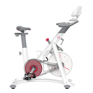 Bicicleta de Spinning <span class=keywords><strong>YESOUL</strong></span> de Acero para Interiores, Súper Silenciosa con Resistencia Basada en Ventilador, Blanca, Capacidad de 120 kg, para Gimnasio en Casa, Equipo de Fitness - Product Image 3