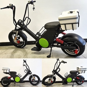 <span class=keywords><strong>Motos</strong></span> électriques de longue portée de <span class=keywords><strong>motos</strong></span> de sport à deux roues pour adultes de 60V avec de gros pneus pour le golf - Product Image 4