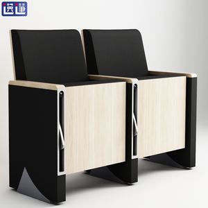 Chaises d'auditorium modernes avec port de charge USB Sièges de théâtre ergonomiques Design confortable pour de longues représentations pour l'église - Product Image 1
