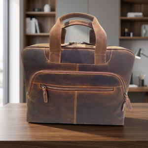 Bolso de Hombro Casual de Cuero Genuino, de Lujo, con Cierre de Cremallera, Impermeable, Ecológico, Ligero, de Gran Capacidad, Unisex - Product Image 1