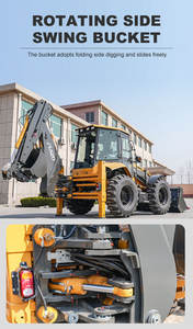 EPA/EURO 5 chargeuse-pelleteuse sur pneus chargeur sur pelleteuse moteur diesel 4 roues motrices 2 tonnes 4 tonnes 6 tonnes 8 tonnes à des prix abordables - Product Image 3