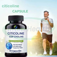 Comprimés de Citicoline SPL Cdp Choline 100 500 mg, complément alimentaire pour la santé du cerveau, comprimés de Citicoline pour stimuler la mémoire et la concentration