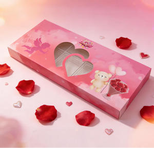 Cajas de Dulces Personalizadas con Impresión a Todo Color, Cajas de Regalo de Cartón para Dulces del Día de San Valentín con Inserto - Product Image 5