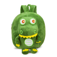 Sac à dos scolaire unisexe pour enfants en peluche, motif petit dinosaure, modèle 2026