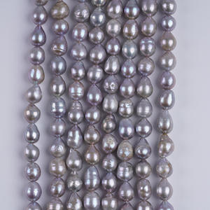 Perles d'eau douce Edison de Zhuji, vente en gros, 7 mm, perles blanches en vrac pour la fabrication de bijoux DIY - Product Image 3