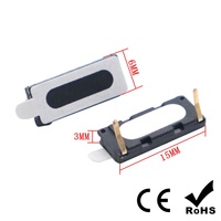 15*6mm unité de haute qualité pièces de pilote carré Micro dynamique remplacement haut-parleur 15MM téléphone portable 32 Ohm 1W 1506 haut-parleur