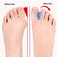 Correcteur indolore pour hallux valgus, orteils qui se recouvrent et orteils décalés, chaussures confortables à porter.