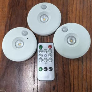 Newest Charging Led Cabinet Light Magnetic Wardrobe Wine Cabinet Light <b>Wiring</b>-free Big cat Eye Light Remote <b>Control</b> RGB Ice - Product Image 6