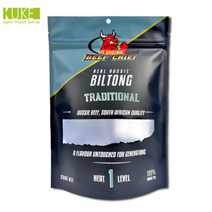 הדפסה מותאמת אישית שקית אריזת בשר חזיר מותאם אישית שקיות אבק בשקיות אריזה עם רוכסן חלון - Product Image 5