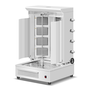 Máquina de Asar Carne <span class=keywords><strong>a</strong></span> Gas de Acero Inoxidable para Shawarma, Kebab, Doner y Gyro, Ideal para Restaurantes, Hoteles y Tiendas de <span class=keywords><strong>Comida</strong></span>, Modelo 2026 - Product Image 1