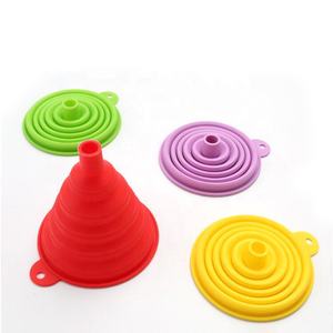 Tamanho grande portátil dobrável de silicone funil - Product Image 3