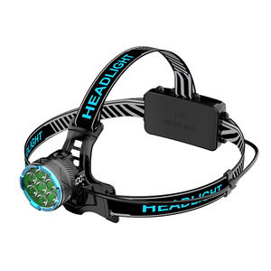 Linterna frontal LED de 5W recargable de alto brillo con zoom para camping, pesca y trabajo - Product Image 1