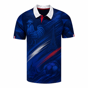 Camiseta de Fútbol Original de Francia 2026, Personalizable, para Hombre, Venta al Por Mayor, Camiseta de la Selección Nacional 25/26 - Product Image 2
