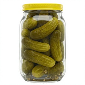 Concombres fermentés biologiques en saumure |   Fournisseur de cornichons en conserve |   Prix d'exportation compétitif Fabricant OEM - Product Image 3