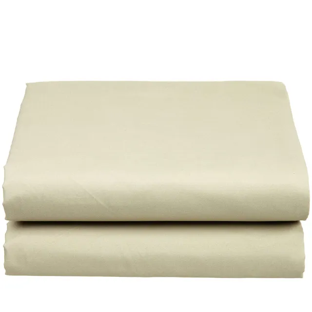100% कपास सफेद चादर कपड़े कम कीमत घर में इस्तेमाल के लिए