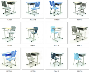 Escritorio y Silla Escolar Económica para un Solo Profesor, Conjuntos de Mesa para Aula de Alta Calidad al por Mayor - Product Image 5