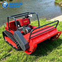 Tondeuse à gazon robotisée intelligente avec navigation GPS, moteur sans balais 4 temps, démarrage électrique sans fil, haute efficacité, extérieur étanche