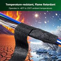 Ruban isolant en flanelle simple face YLW, adhésif acrylique sensible à la pression, résistant à la chaleur, épaisseur 0,3 mm x longueur 10 m