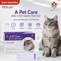 Kits de dépistage rapide du coronavirus félin pour animaux de compagnie, tests vétérinaires rapides pour chats, kits de dépistage rapide du coronavirus félin FCOV