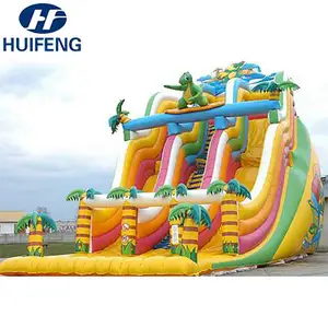 Huifeng PVC בד סירה מתנפחת ברזנט קפיצה חומר טירת PVC ברזנט להתנפח