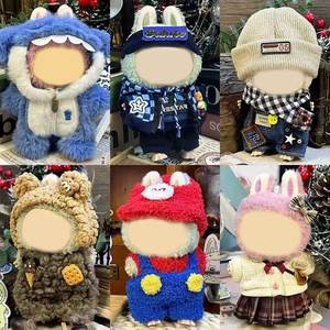 Labubuu Outfit Luxury <strong>Generation</strong> Sitting Party Doll Soft PVC Plastic Cartoon Toy Plush Rab Cloth Pants Blind <strong>Box</strong> <strong>Generation</strong> - Product Image 6