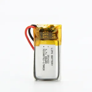 แบตเตอรี่โพลิเมอร์ Li 603450 ที่เชื่อถือได้ป้องกันการระเบิด 12V 36Ah 5C 2S 5V แบตเตอรี่โพลิเมอร์ Li โดยไม่ต้องใช้แบตเตอรี่