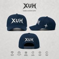 Gorra Trucker Azul Marino Estilo Y2K, Personalizable con Logotipo 3D, Gorra de Béisbol Gótica con Púas, Hip Hop, para Hombre y Mujer, MOQ 50, Muestra Rápida en 10 Días