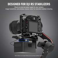 NEEWER Mini V Mount Plaque de batterie en alliage d'aluminium à dégagement rapide anti-chute pour Ronin RS3 Pro RS 2 RSC 2 Gimbal Compatible V Lock