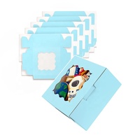 Fornitura di fabbrica con finestra Card di carta biscotto scatole da forno