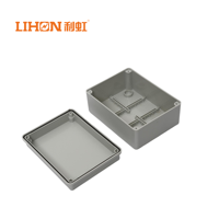Contenitore Elettronico in Plastica ABS per Esterni, Scatola di Giunzione Impermeabile IP65 Grigia 240x190x90mm
