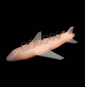 Bandeja de Avión con Logotipo Personalizado, Portavasos LED para Vino, Tequila y Whisky, para Discotecas - Product Image 5