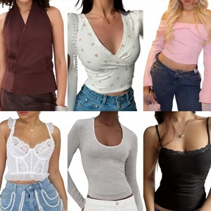 Sacs de vêtements d'occasion neufs en stock, sacs de vêtements décontractés amples pour femmes, styles variés, fournisseur de vêtements en vrac - Product Image 1