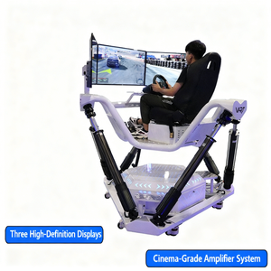 Simulator Balap Desain Baru Simulator Mengemudi Platform Gerak 6DOF untuk Pelatihan Balap Profesional - Product Image 3