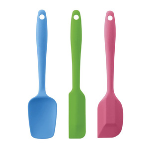 <b>Silicone</b> <b>Baking</b> Spatulas Set 3 Pack Oven Safe Dishwasher Safe For Pastry Tools Kitchen Use - Product Image 1