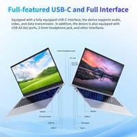 The Latest 2k Screen Ultra Slim Laptops Brand New Notebook I3 12gb Ram 512gb Ssd Multi-Purpose Device Business Laptop