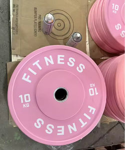 Plaques <span class=keywords><strong>de</strong></span> poids en caoutchouc pur couleur macaron SK, plaques <span class=keywords><strong>de</strong></span> bumper durables pour l'entraînement en force en salle <span class=keywords><strong>de</strong></span> sport et l'utilisation commerciale en fitness - Product Image 4