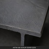 Poutre en acier au carbone laminée à chaud, profil en acier structurel pour la construction