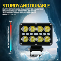 Feux de conduite LED tout-terrain Mabos, étanches IP67 pour ATV, moto et SUV - Faisceau combiné spot/diffuse, 24V DC, construction en aluminium