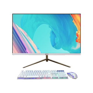 I3 <span class=keywords><strong>I5</strong></span> I7 I9 N5095 Aio Juego completo de computadora de escritorio 21,5 23,8 "Nuevo Ordinateur Gaming Pc Soporte Tarjeta gráfica Todo en una computadora - Product Image 1