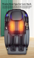 Vente directe usine – Fauteuil de massage corporel complet à prix abordable pour la relaxation et les soins de santé, avec rouleau de massage des pieds Shiatsu et dispositif de pression pour la beauté