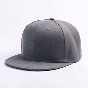 Urban Fashion Snapback <b>Cap</b> Wide Flat Visor Breathable Mesh Back Casual Sportswear Classic Dancing Plain Customizable Hats - Product Image 2