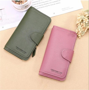 <b>Women</b> Long <b>Purses</b> and Handbags Soft Leather Wallets <b>Card</b> Holder Zippers Money Clip Multi-<b>Card</b> Female Coin <b>Purses</b> - Product Image 1