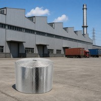 Isolation thermique moderne en feuille réfléchissante pour bâtiments en acier pour élevages avicoles - Isolation thermique écologique R4.0