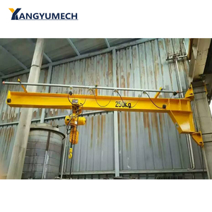 رافعة ذراعية قابلة للتعديل بسعة 2 طن وارتفاع 4 أمتار مع دوران كهربائي لحلول مناولة المواد المرنة، بيع مباشر من المصنع مع شهادة CE - Product Image 2